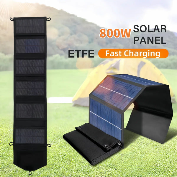 Teckysurplus™ | Outdoor Travel Portable Foldable Solar Charger